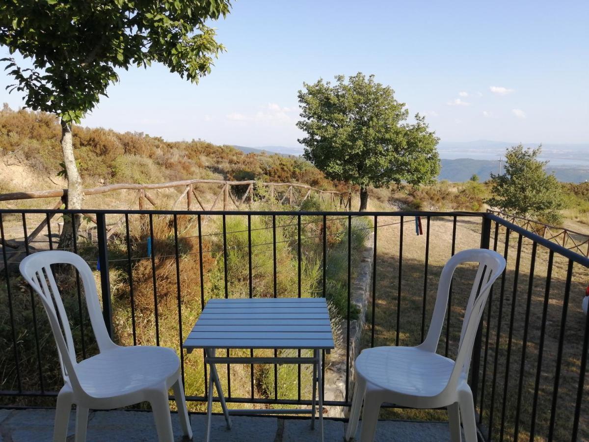 La Casa Gialla Belvedere Cortona Kültér fotó